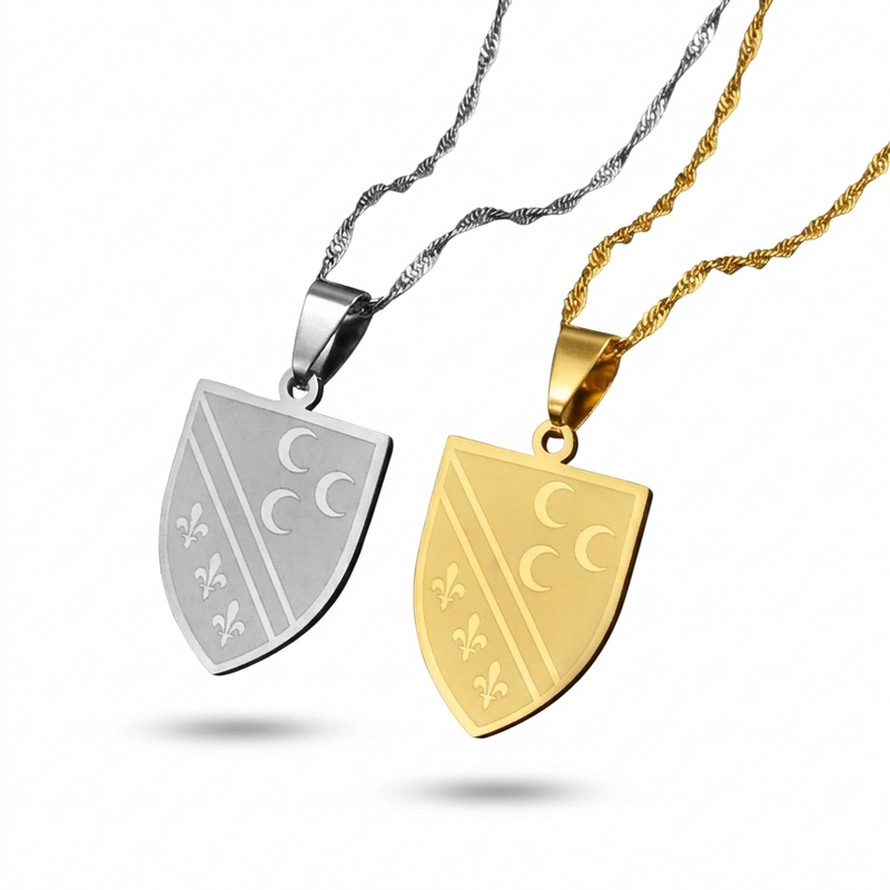 Bosnian Wappen-Kette