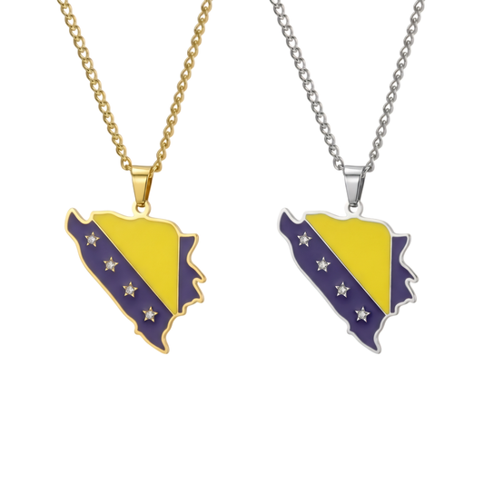 Bosnien Karten-Kette