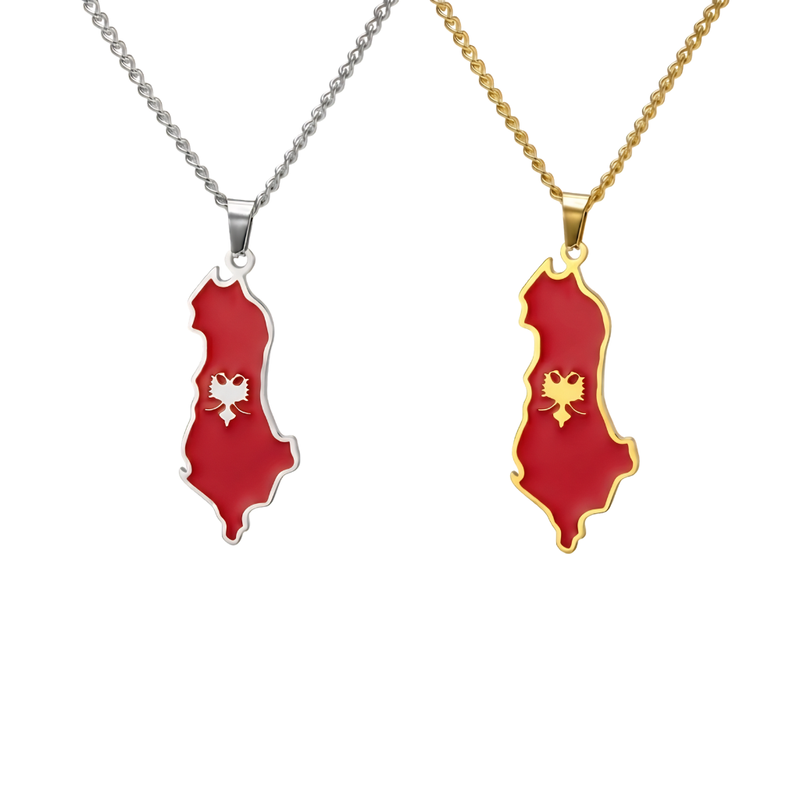 Albanien Karten-Kette